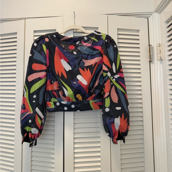 Olivia Rubin Kendall Sequin Top - Picture 4 of 4